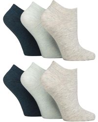IOMI - 6 Pack Diabetic Trainer Socks - Lyst
