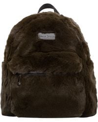 Claudia Canova - Anii Xs Faux Fur Backpack - Lyst