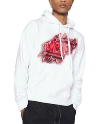 DIESEL - S Ginn E8 Hoodie Long Sleeve Printed Logo Pullover Hooded Sweatshirt - Lyst