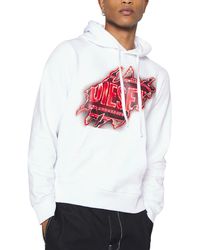 DIESEL - S Ginn E8 Hoodie Long Sleeve Printed Logo Pullover Hooded Sweatshirt - Lyst