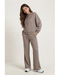 Urban Bliss - Bomber Jacket And Flare Jogger Set - Lyst