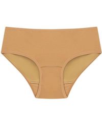 Penti - Mid-Waist Cotton Jersey Brief - Lyst