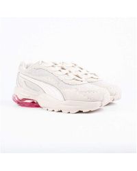PUMA - Cell Stellar Tonal Leather Low Lace Up Chunky Trainers - Lyst