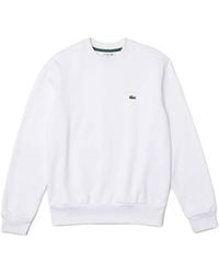Lacoste - Sweatshirt With Original Crocodile Logo - Lyst