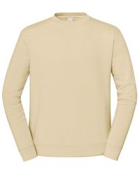 Fruit Of The Loom - Iconic Premium Set-In Sweatshirt (Desert) - Lyst