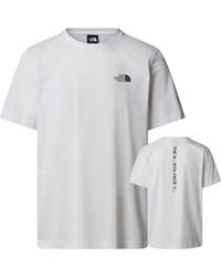 The North Face - M Vertical Logo Ss T-Shirt Cotton - Lyst