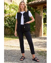 Roman - Fleece Pocket Gilet - Lyst