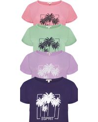 Esprit - Ladies T-Shirt Pack Of 4 - Lyst