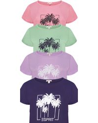 Esprit - Ladies T-Shirt Pack Of 4 - Lyst