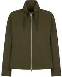 Herno - Jack Met Trekkoord En Hoge Hals - Lyst