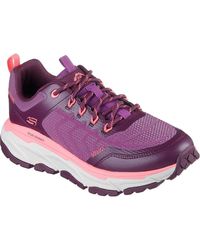 Skechers - D'lux Journey Marigold Synthetische Wandelschoenen Voor Dames In Frambooskleur - Lyst