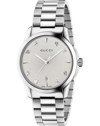 Gucci - Ya1264028A G-Timeless Wijzerplaat Horloge - Lyst