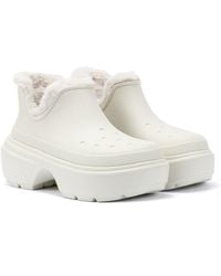 Crocs™ - Stomp Lined Shorty Stiefel - Lyst
