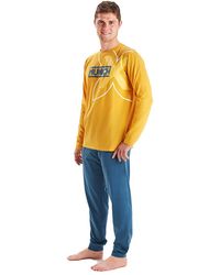 Munich - Winter Pajamas Long Sleeve Round Neck Mu1 - Lyst