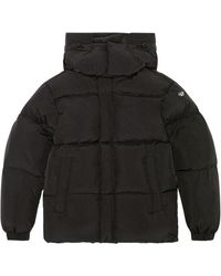 DIESEL - Plain Padded Hooded Jacket Polyamide - Lyst