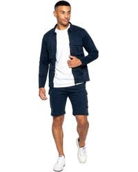 Enzo - Herren Cargo-Trainingsanzug Mit Shorts Set - Lyst