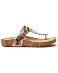 b.soleful - Lisara Sandals Faux Leather - Lyst