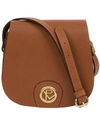 Pure Luxuries - 'torver' Tan Leather Cross Body Bag - Lyst