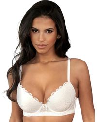 Pour Moi - 183002 Romance Padded Push Up Plunge Bra - Lyst