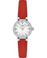 Tissot - T- Lady Lovely Watch T1400091611100 Leather - Lyst