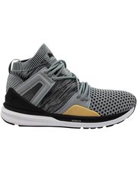 PUMA - Blaze Of Glory Limitless Hi Evoknit Lace Up Trainers 363134 02 - Lyst