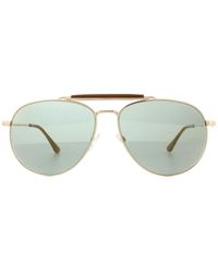 Tom Ford - Sunglasses 0536 Sean 28C Shiny Rose Mirror Metal (Archived) - Lyst