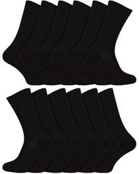Sock Snob - 12 Pair Multipack 100% Egyptian Cotton Socks - Lyst