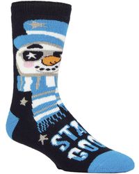 Heat Holders - Fluffy Christmas Socks By Lite - Lyst