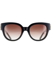 Longchamp - Cat Eye Clear Gradient Lo733S - Lyst