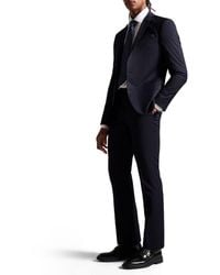 Ted Baker - Nainsur Navy Plain Suit - Lyst