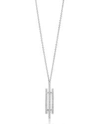 Sif Jakobs - C0155-Cz Ladies Necklace Sterling - Lyst