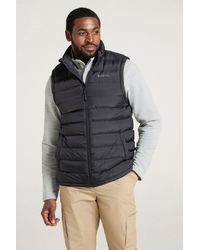 Mountain Warehouse - 'Seasons' Fur Lined Padded Gilet Water Resistant Jacket Polyamide - Lyst