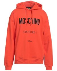 Moschino - Couture Milano Hoodie Cotton - Lyst