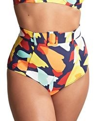 Panache - Puglia High Waisted Belted Bikini Brief - Lyst