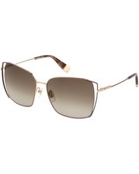 Furla - Damen-Sonnenbrillen 59/16/135 Mm Metall - Lyst