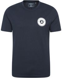 Mountain Warehouse - Padstow Printed T-Shirt Cotton Breathable Summer Casual Tee - Lyst