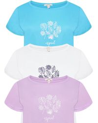 Esprit - Ladies T-Shirt Pack Of 3 - Lyst