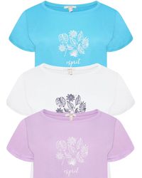 Esprit - Ladies T-Shirt Pack Of 3 - Lyst