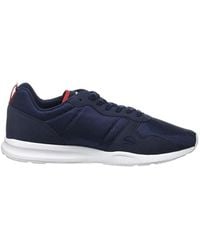 Le Coq Sportif - Lcs R600 Mesh Navy Trainers - Lyst