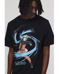 BoohooMAN - Tall Naruto Uzumaki Punch Oversized License Print T-Shirt - Lyst