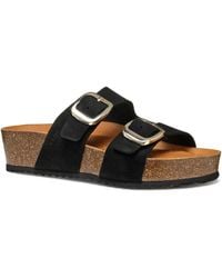 Geox - D Brionia H Leather Wedges - Lyst