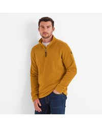 TOG24 - Revive Fleece Zip Neck Rich Ochre - Lyst