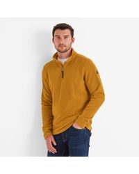 TOG24 - Revive Fleece Zip Neck Rich Ochre - Lyst