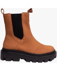 TOMS - Rowan Boots Tan - Lyst