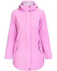 Schmuddelwedda - Softshell Korte Jas Snoeproze - Lyst