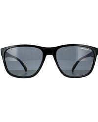 Arnette - Rectangle Shiny Dark Polarized Sunglasses - Lyst