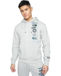 Crosshatch - Pepperhill Hoodie (Light Marl) - Lyst