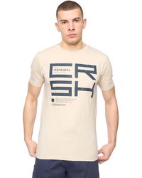 Crosshatch - Squarebox T-Shirt (Light Stone) - Lyst
