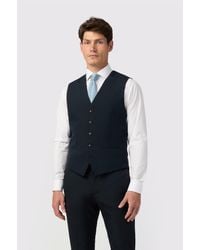 Limehaus - Single Breasted Five Button Slim Fit Suit Waistcoat - Lyst