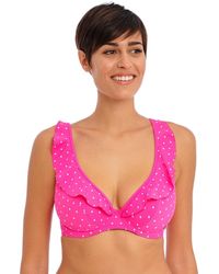 Freya - 7230 Jewel Cove Underwired High Apex Bikini Top - Lyst